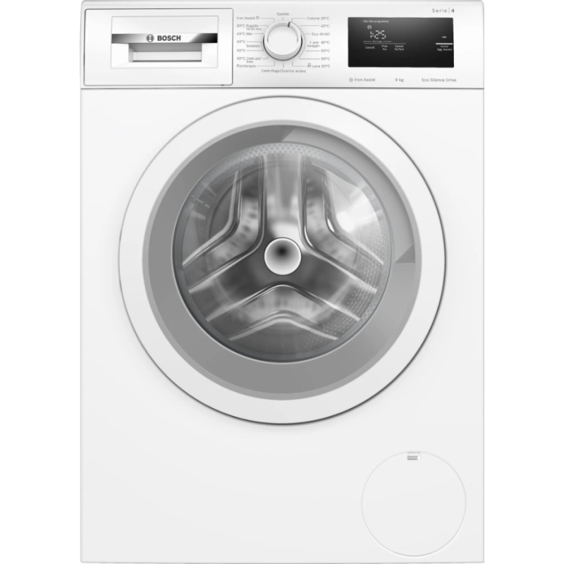 BOSCH WAN24009II SERIE 4 LAVATRICE 9KG 1200 GIRI VAPORE CLASSE A