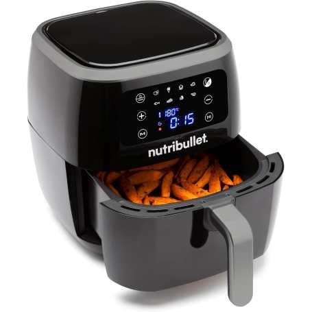 NUTRIBULLET NBA071B FRIGGITRICE AD ARIA 7LT 8 FUNZIONI 1800W NERA