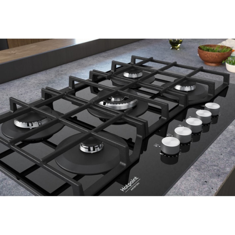 HOTPOINT HAGS 72F/BK PIANO COTTURA 75CM 5...