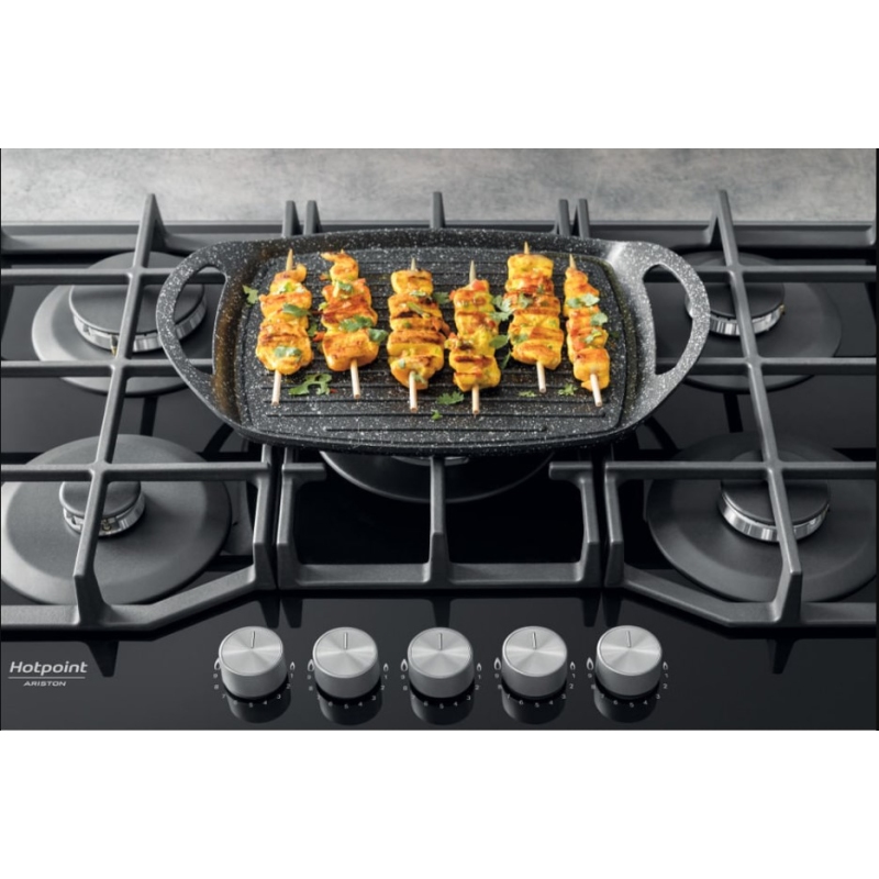 HOTPOINT HAGS 72F/BK PIANO COTTURA 75CM 5...