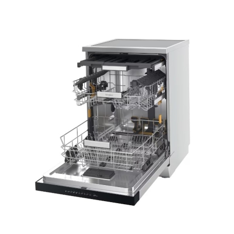 WHIRLPOOL W7F HP43 X LAVASTOVIGLIE LIBERA INSTALLAZIONE 15 COPERTI CLASSE C INOX - W7FHP43X