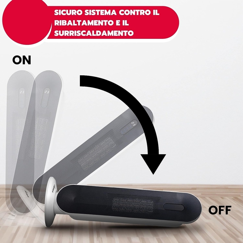 ARDES AR4P16 TERMOVENTILATORE A TORRE 2000W 2...