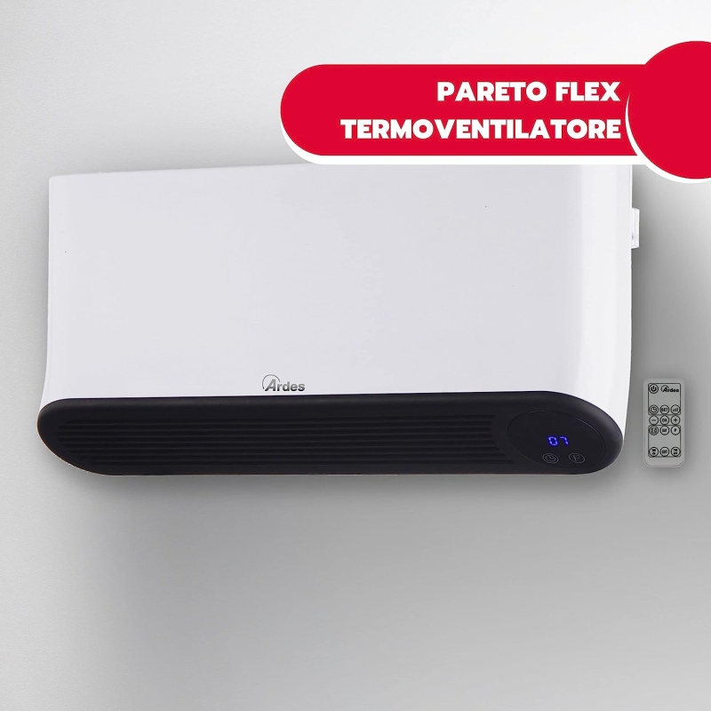 ARDES AR4W05P TERMOVENTILATORE A PARETE 2000W...