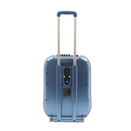 GIOCHI PREZIOSI CTC10200 CANTA TU PRO BLU KARAOKE PORTATILE CON MICROFONO WIRELESS