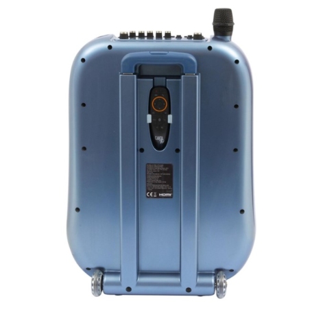 GIOCHI PREZIOSI CTC10200 CANTA TU PRO BLU KARAOKE PORTATILE CON MICROFONO WIRELESS