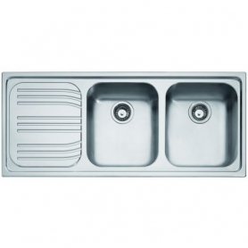 LAVELLO FRANKE CUG 611 COLORE AVENA 86X50 114.0502.975  1 VASCA+GOCCIOLATOIO