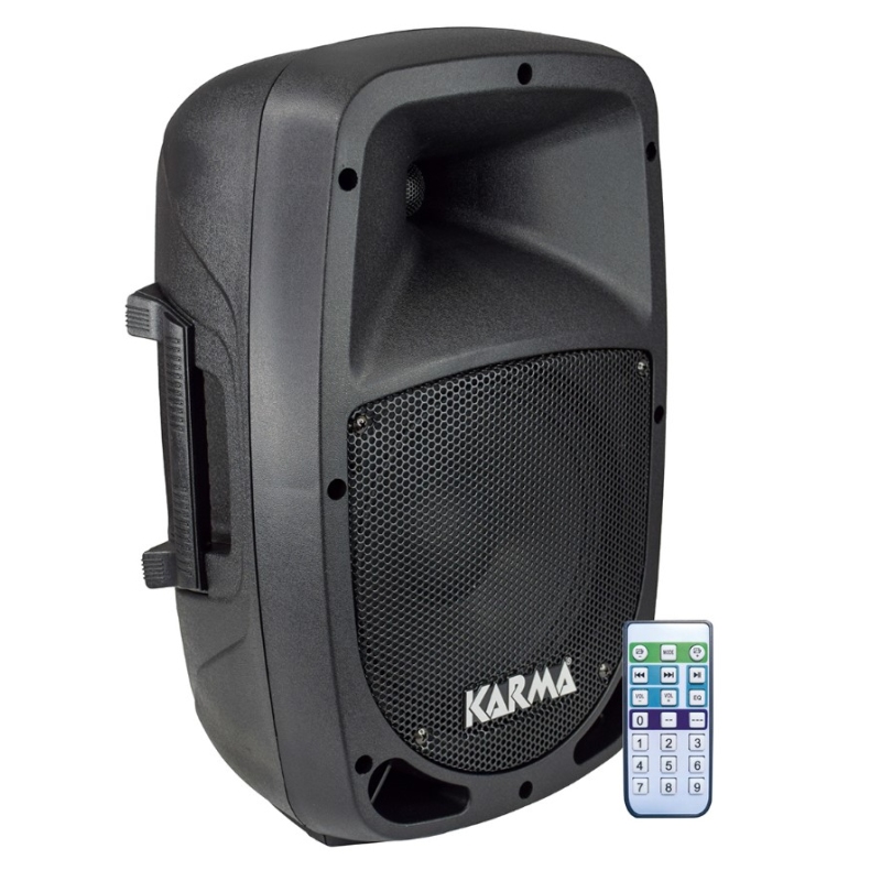 KARMA BK 10A CASSA ACUSTICA 160W WIRELESS CON TELECOMANDO COLORE NERO - BK10A