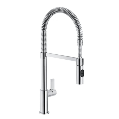 FRANKE 115.0486.993 MISCELATORE MONOCOMANDO CON DOCCETTA CROMATO - 0738248