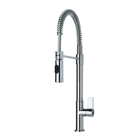 FRANKE 115.0486.993 MISCELATORE MONOCOMANDO CON DOCCETTA CROMATO - 0738248