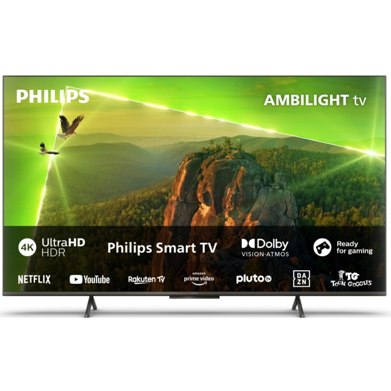 PHILIPS 43PUS8118/12 TV LED 43" 4K UHD SMART TV DVB T2/S2 4X HDMI WIFI+ ETHERNET - PROMO