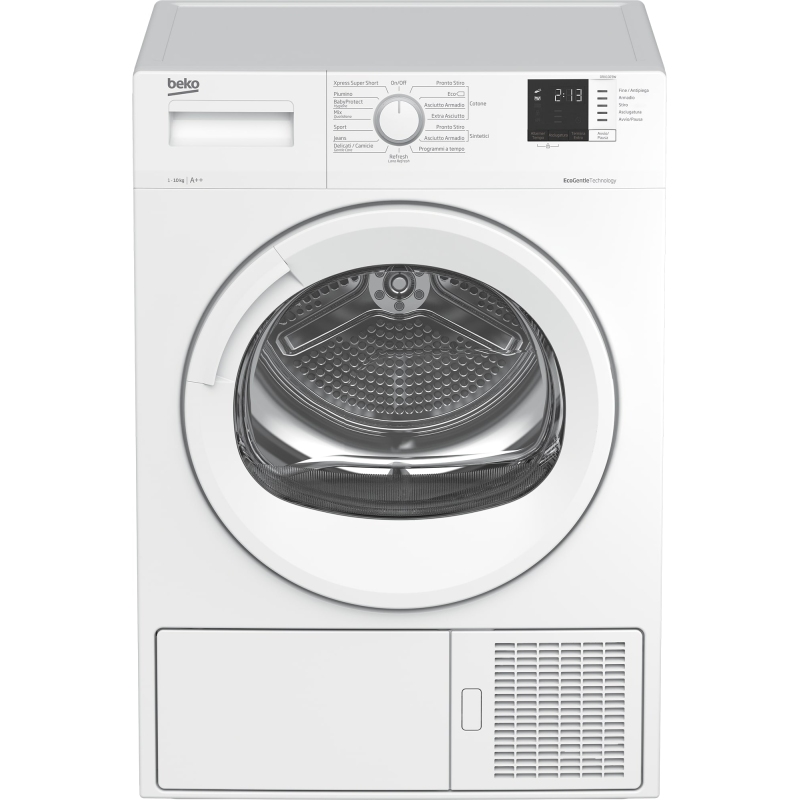 BEKO DRX1023W ASCIUGATRICE A POMPA DI CALORE 10KG INVERTER CLASSE A++ PROMO