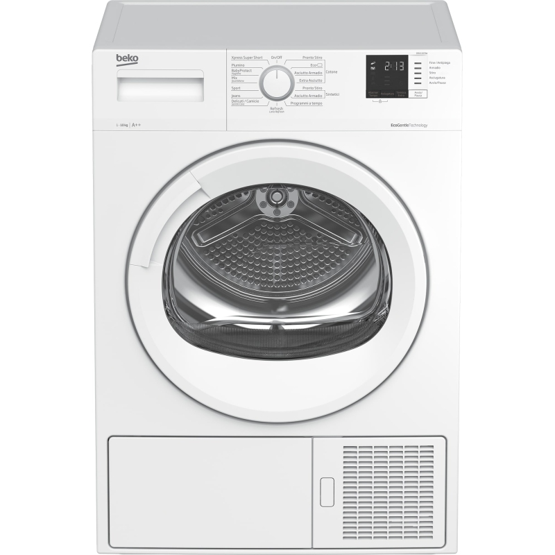 BEKO DRX1023W ASCIUGATRICE A POMPA DI CALORE 10KG INVERTER CLASSE A++