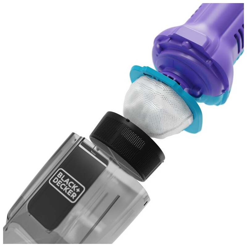 BLACK & DECKER NVD220BP ASPIRINO RICARICABILE...