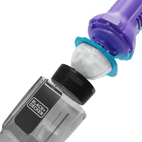 BLACK & DECKER NVD220BP ASPIRINO RICARICABILE 7.2VOLT CAPIENZA 290ML