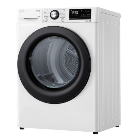 LG RH90V9AVBN ASCIUGATRICE SMART DUAL INVERTER A POMPA DI CALORE 9KG WIFI CLASSE C (EX A+++)