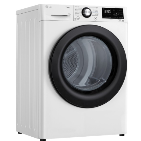 LG RH90V9AVBN ASCIUGATRICE SMART DUAL INVERTER A POMPA DI CALORE 9KG WIFI CLASSE A+++ PROMO