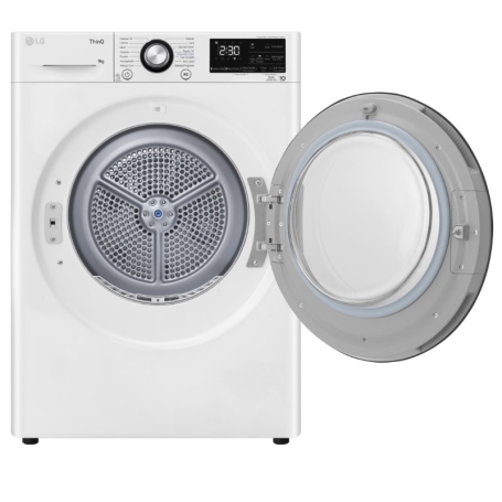 LG RH90V9AVBN ASCIUGATRICE SMART DUAL INVERTER A POMPA DI CALORE 9KG WIFI CLASSE C (EX A+++)