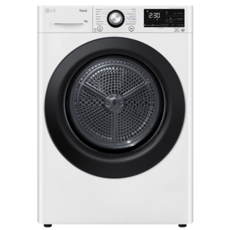 LG RH90V9AVBN ASCIUGATRICE SMART DUAL INVERTER A POMPA DI CALORE 9KG WIFI CLASSE A+++ PROMO