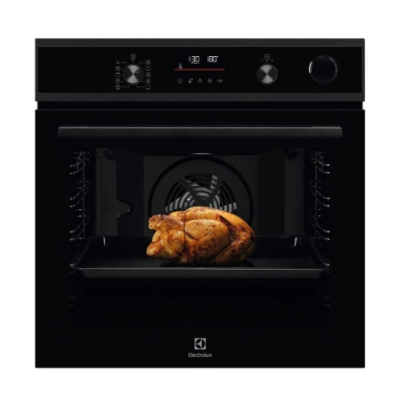 ELECTROLUX EOC6H56H FORNO DA INCASSO ELETTRICO VENTILATO 72LT FUNZ. VAPORE E PIZZA CLASSE A+ NERO