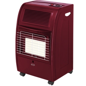 ARGO SOL/RED STUFA A GAS AD INFRAROSSI COLORE ROSSO
