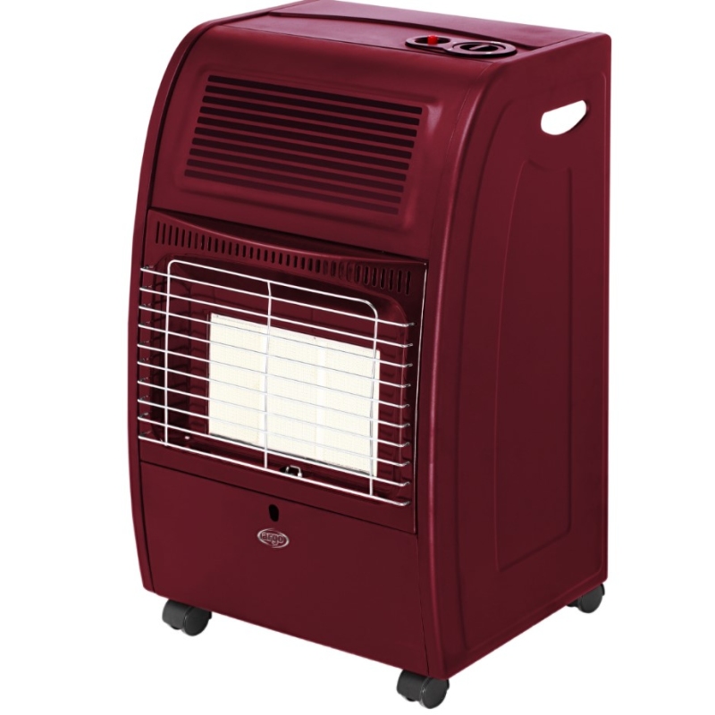 ARGO SOL/RED STUFA A GAS AD INFRAROSSI COLORE ROSSO