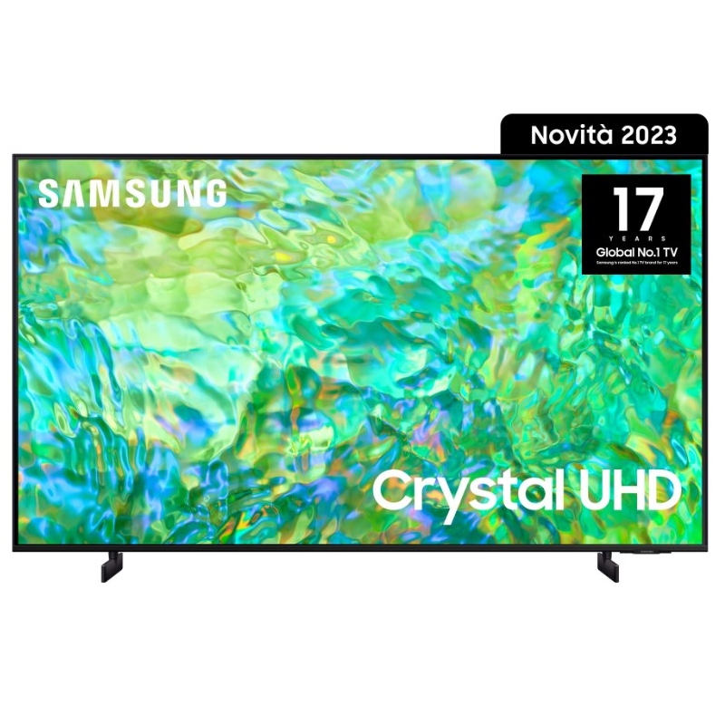 SAMSUNG UE75CU8070UXZT TV LED 75" SMART TV CRYSTAL UHD 4K INTERNET TV 3X HDMI CLASSE G - PROMO