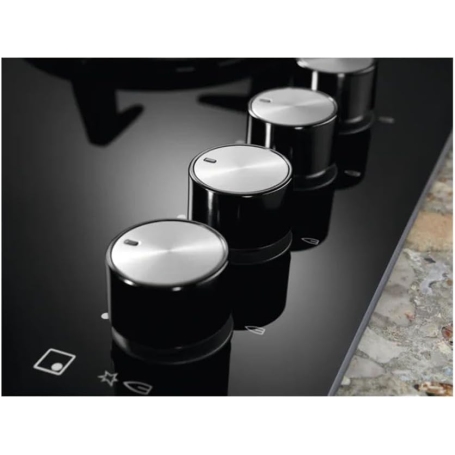 ELECTROLUX KGG64362K PIANO COTTURA 60CM 4 FUOCHI A GAS COLORE NERO