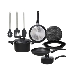 TOGNANA V979166SECO SET BATTERIA DI PENTOLE 9 PEZZI...