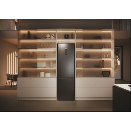 HAIER HDPW5620ANPD FRIGORIFERO COMBINATO NO FROST 409LT WIFI CLASSE A COLORE DARK INOX