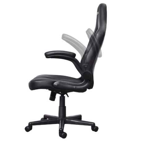 TRUST GXT703R SEDIA DA GAMING SCHIENALE REGOLABILE COLORE NERO RIF.25128 - PROMO
