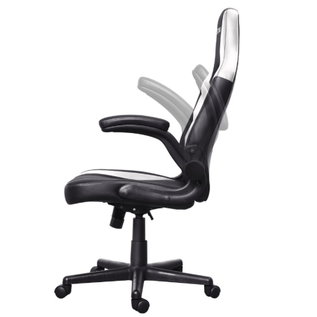 TRUST GXT703R SEDIA DA GAMING SCHIENALE REGOLABILE COLORE BIANCO RIF.25130 - PROMO