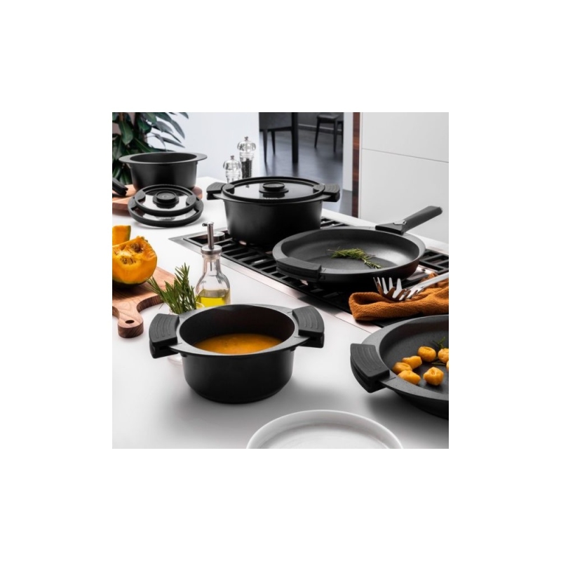 TOGNANA V979166SECO SET BATTERIA DI PENTOLE 9...