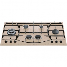 HOTPOINT ARISTON PHN960MST(AV)R/HA PIANO COTTURA DA INCASSO 6 FUOCHI A GAS 90 CM COLORE AVENA - PROMO