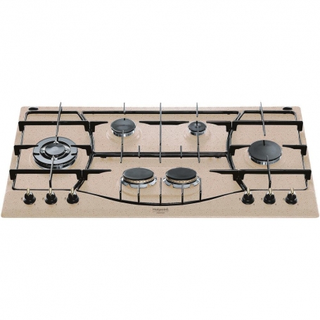 HOTPOINT ARISTON PHN960MST(AV)R/HA PIANO COTTURA DA INCASSO 6 FUOCHI A GAS 90 CM COLORE AVENA - PROMO