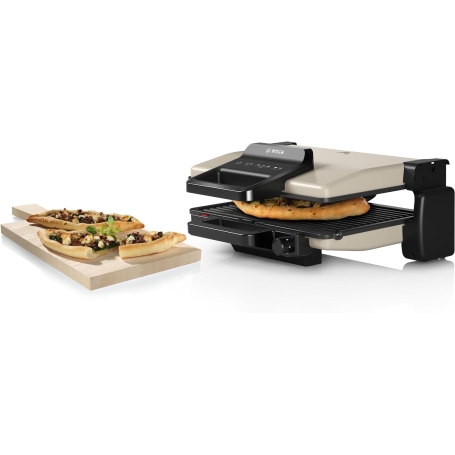 BOSCH TCG3302 BISTECCHIERA ELETTRICA 2000W PIASTRE INCLINABILI COLORE ARGENTO