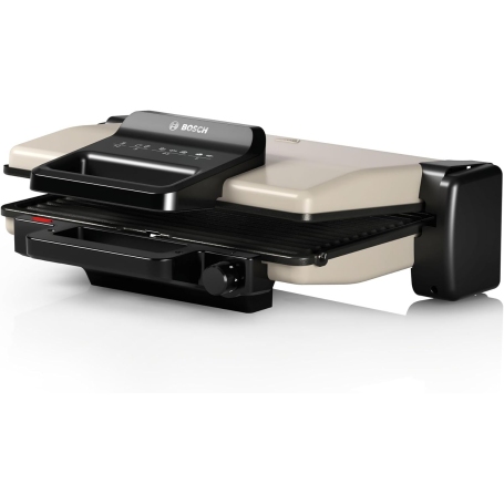 BOSCH TCG3302 BISTECCHIERA ELETTRICA 2000W PIASTRE INCLINABILI COLORE ARGENTO