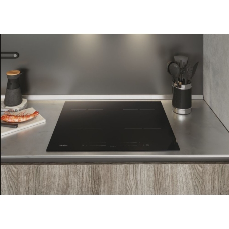 HAIER SERIE 2 HAISJ64MC PIANO COTTURA A INDUZIONE 60CM 4 ZONE COLORE NERO