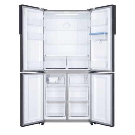 HAIER HTF-456WM6 FRIGORIFERO 4 PORTE LIBERA INSTALLAZIONE 466LT NO FROST MULTIFLOW CLASSE F INOX