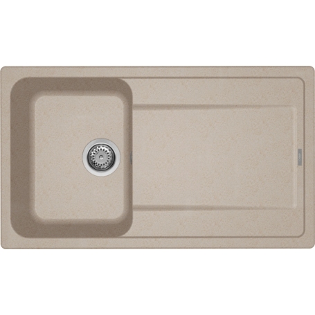 ELLECI LG240051 LAVELLO 86X50 1 VASCA CON GOCCIOLATOIO REVERSIBILE GRANITEK AVENA