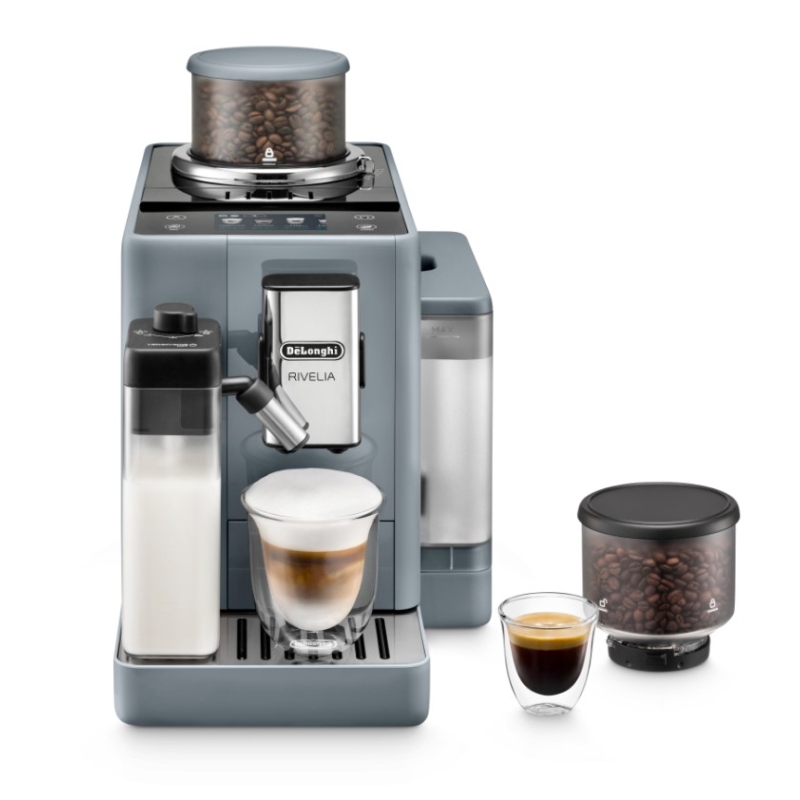 OFFERTA ELETTROVILLAGE  DE LONGHI EXAM440.55.G MACCHINA DA CAFFE'  AUTOMATICA A CHICCHI GRIGIO