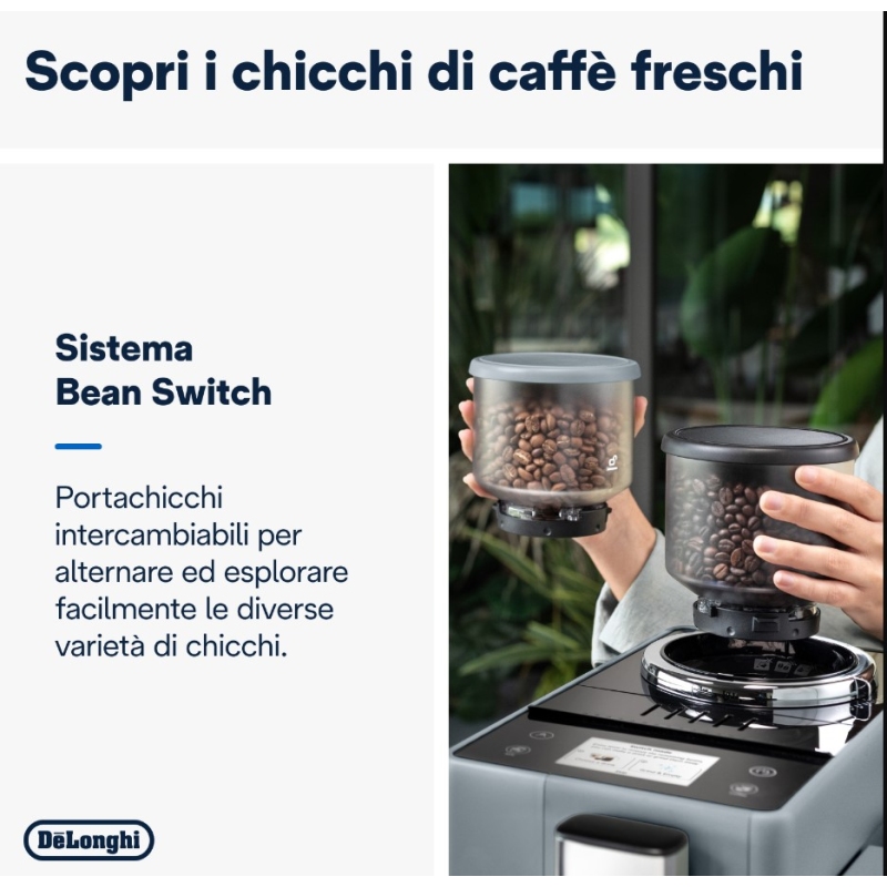 DE LONGHI EXAM440.55.G MACCHINA DA CAFFE'...