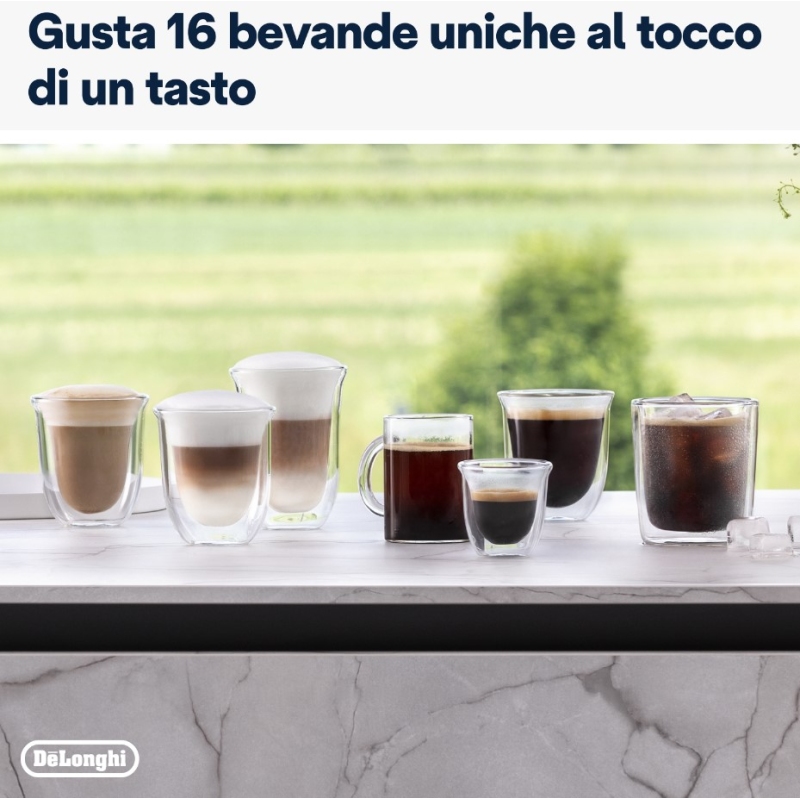 DE LONGHI EXAM440.55.G MACCHINA DA CAFFE'...