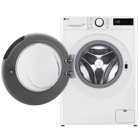 LG D2R3S08NSWW LAVASCIUGA SLIM 8/5 KG 1200 GIRI VAPORE AI WASH CLASSE A/E