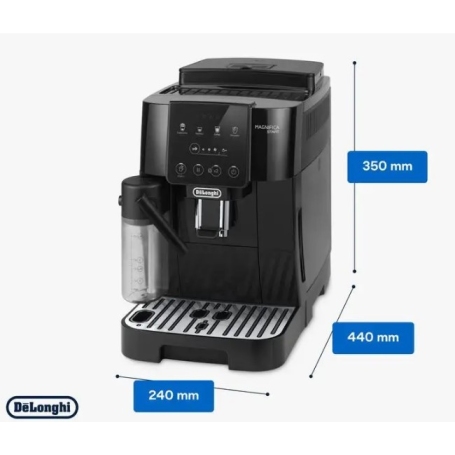 DE LONGHI MAGNIFICA ECAM220.60.B MACCHINA DA CAFFE' SUPERAUTOMATICA 1,8LT 15 BAR COLORE NERO - ECAM22060B