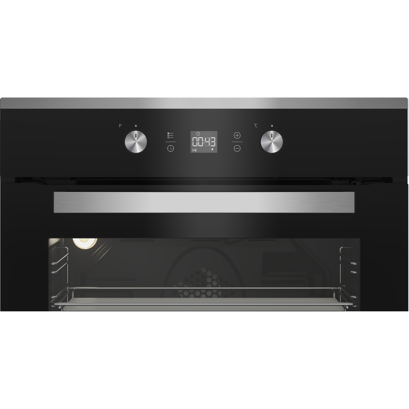 OFFERTA ELETTROVILLAGE  BEKO BIM15300XPS FORNO DA INCASSO ELETTRICO  PIROLITICO 71LT CLASSE A+ NERO