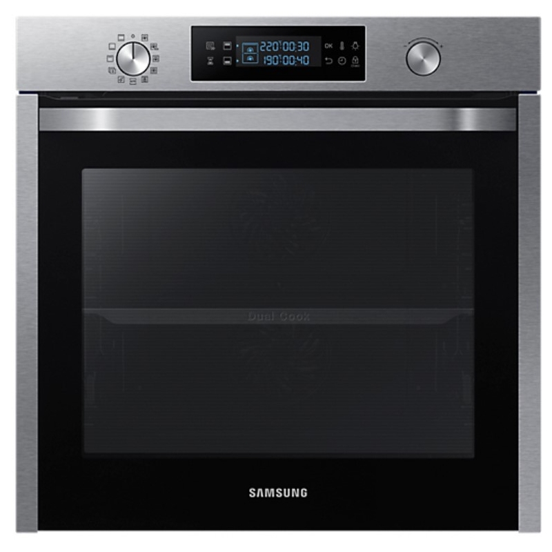 SAMSUNG NV75K5541RS FORNO DA INCASSO ELETTRICO VENTILATO MULTIFUNZIONE 75 LT DUAL COOK CLASSE A COLORE INOX