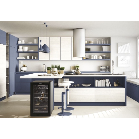 CANDY DIVINO CWC 021 M/N CANTINETTA LIBERA INSTALLAZIONE 21 BOTTIGLIE NERO