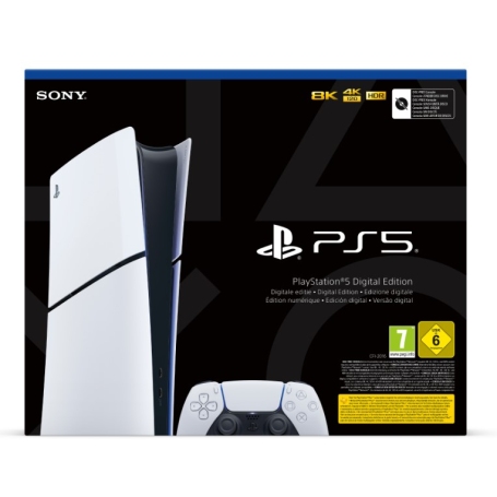 SONY PS5 DIGITAL EDITION CONSOLE DA GIOCO SSD 1000GB ETHERNET + WIFI - 1000040657
