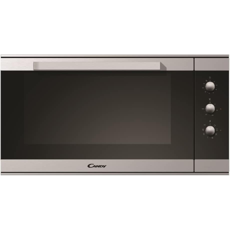 CANDY FNP319/1X/E FORNO DA INCASSO ELETTRICO MULTIFUNZIONE 90 CM 89LT CON GIRARROSTO CLASSE A INOX