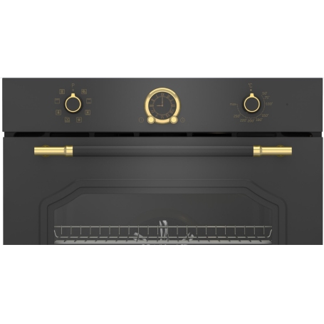 BEKO RBIM19200AD FORNO DA INCASSO ELETTRICO VENTILATO SERIE RUSTICO 71LT CLASSE A ANTRACITE